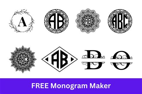 interlocking monogram generator free